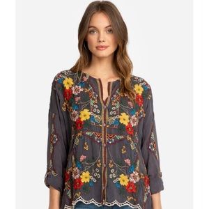 Johnny Was Cabo button down blouse size XL. BNWT.